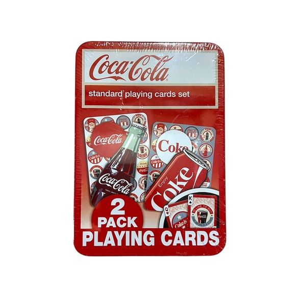 Coca Cola Other - Coca-Cola Playing Cards 2-Pack